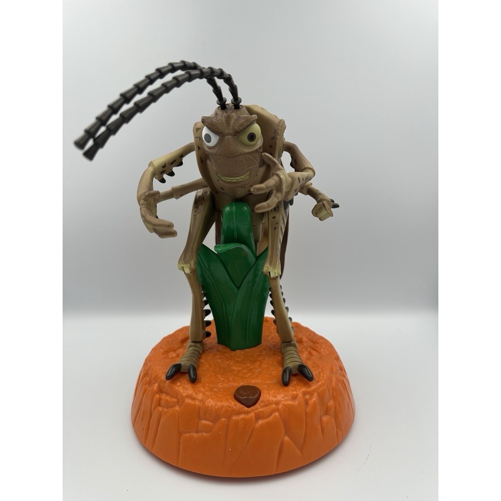 Vintage 1998 Bug's Life Talking Dancing Hopper Action Figure Disney Pixar Works!